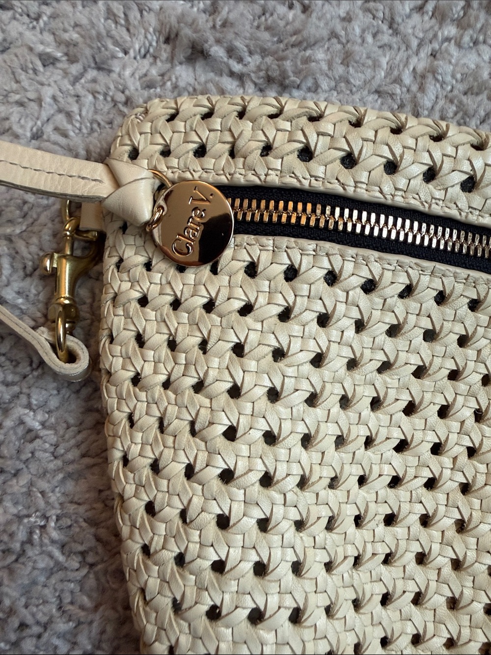 Clare V woven Grande Fanny - Picture 3 of 5